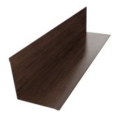 Угол внутренний 110х110 0,45 Print-Double Premium Antique Wood (3м) Центр Кровли