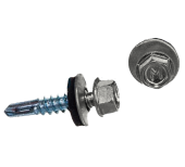 Саморез по металлу Daxmer 5,5х25 (250шт) сверло №3 RAL 9016 Центр Кровли