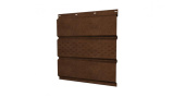 Софит металлический центральная перфорация 0,45 Print Elite с пленкой Antique Wood TwinColor Центр Кровли