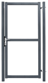 Калитка Colority Zinc Lock 2,0х1 RAL 7024 Центр Кровли