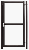 Калитка Colority Zinc Lock 1,5х1 RR 32 Центр Кровли