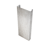 Полустолб для С8,С10 0,45 Print Elite с пленкой Snow Wood TwinColor (L3,0) Центр Кровли