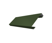картинка Ламель лицевая 100 забора жалюзи Texas 0,5 Satin Matt TX RAL 6020 хромовая зелень Центр Кровли Ламель лицевая 100 забора жалюзи Texas 0,5 Satin Matt TX RAL 6020 хромовая зелень Центр Кровли