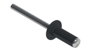 Заклёпка вытяжная Daxmer 3,2х8 RAL 7016 (20х1000шт) ал/ст Центр Кровли