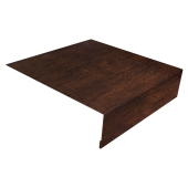 Планка околооконная простая 200х75 0,45 Print-Double Premium Cherry Wood Dark F (2м) Центр Кровли