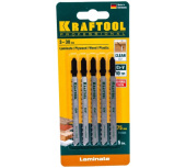 Полотно для электролобзика Kraftool Т101BR 75х2,5мм, по дереву, фанере, ламинату, обратный рез, Т-хвостовик, Cr-V сталь, 5 шт (159516-2.5-S5) Центр Кровли