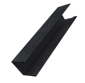 Крышка жалюзи Milan Slim 0,45 Print Premium Grey Wood TwinColor (2м) Центр Кровли