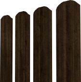 картинка Штакетник Twin XL фигурный Grand Line 0,45 Print Elite Antique Wood TwinColor Центр Кровли Штакетник Twin XL фигурный Grand Line 0,45 Print Elite Antique Wood TwinColor Центр Кровли