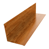Угол внутренний 110х110 0,45 Print Elite Golden Wood TwinColor (3м) Центр Кровли