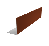 Нащельник 150 Texas 25х350,5 Satin RAL 3009 оксидно-красный (L1,5) Центр Кровли
