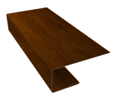 J-Профиль 18мм 0,45 Print-Double Premium Golden Wood Intense F (3м) Центр Кровли