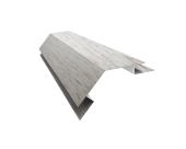 Угол внешний сложный 75х75 135 градусов 0,45 Print Elite Snow Wood TwinColor (2м) Центр Кровли