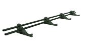 Снегозадержатель трубчатый Snow Kit RAL 6020 3м Центр Кровли