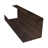 Планка угла внутреннего составная нижняя 0,45 Print-Double Premium Antique Wood (3м) Центр Кровли