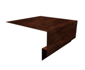 Планка околооконная сложная 200х75х18 (j-фаска) 0,45 Print Elite Cherry Wood TwinColor (2м) Центр Кровли