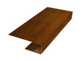 J-Профиль 12мм 0,4 Print Premium Golden Wood Intense FTC (3м) Центр Кровли