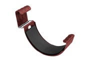 Соединитель желоба 125мм RAL 3011 коричнево-красный Центр Кровли