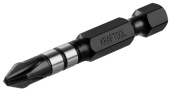 Биты PH2 Kraftool Impact Pro, Philips, тип хвостовика E 1/4", 50мм 10шт в пластиковом боксе (26191-2-50-S10) Центр Кровли