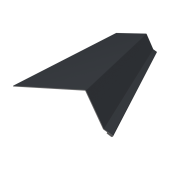 Планка капельник 100х55 0,5 Satin Matt TX RAL 7024 мокрый асфальт (3м) Центр Кровли