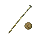 Саморез конструкционный тарельчатый Daxmer 6,0х140 (100шт) Torx желтый цинк Центр Кровли