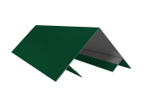 картинка Планка угла внешнего составная верхняя 0,5 PE lite с пленкой RAL 6005 зеленый мох (3м) Центр Кровли Планка угла внешнего составная верхняя 0,5 PE lite с пленкой RAL 6005 зеленый мох (3м) Центр Кровли
