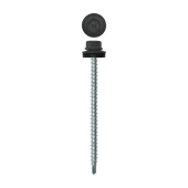 Саморез кровельный Daxmer 4,8х70 (100шт) сверло №1 RAL 7016 Центр Кровли