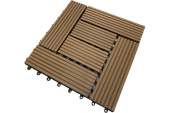 Паркет садовый Masterdeck 300x300 тик (11шт) Центр Кровли