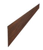 Ламель забора жалюзи Palermo 0,45 Print-Double Premium с пленкой Cherry Wood Dark F Центр Кровли