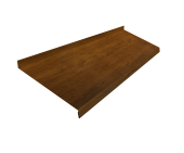 Отлив простой 250 0,45 Print-Double Elite Golden Wood (3м) Центр Кровли