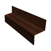 Отлив межэтажный 35 0,45 Print Elite Cherry Wood TwinColor (2м) Центр Кровли