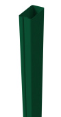 Труба 40х20х1,0х3000 RAL 6005 Центр Кровли