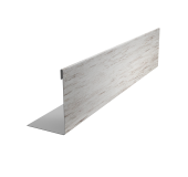 Нащельник 150 Texas 25х35 0,45 Print Elite Snow Wood TwinColor (L1,8) Центр Кровли