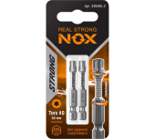 Бита торсионная Nox Strong TX40х50мм E6,3 2 штуки карта (339405-2) Центр Кровли