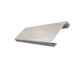 Ламель лицевая 100 забора жалюзи Texas 0,45 Print Elite Snow Wood TwinColor Центр Кровли