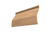 Ламель забора жалюзи Milan Slim 0,45 Print Elite Honey Wood TwinColor Центр Кровли