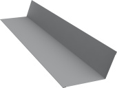 Планка примыкания 90х140 Grand Line 0,45 Drap RAL 7004 сигнальный серый (3м) Центр Кровли