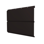 ЭкоБрус new 0,5 Satin Matt RAL 9005 черный Центр Кровли