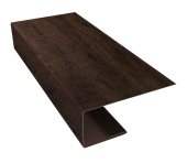 J-Профиль 18мм 0,45 Print Elite Antique Wood TwinColor (3м) Центр Кровли