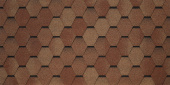 Черепица гибкая Tegola Veneto terracotta 206 (терракотта) Центр Кровли