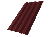 Профнастил НС44R 0,5 Satin Matt TX RAL 3005 красное вино Центр Кровли
