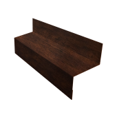 Отлив межэтажный 45 0,4 Print Premium Cherry Wood Dark FTC (2м) Центр Кровли