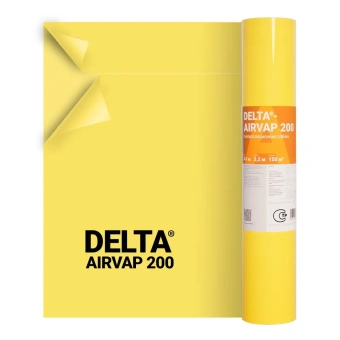 картинка Пленка пароизоляционная Delta-Airvap 200 универсальная (3,20x47м) Центр Кровли