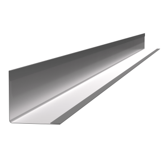 картинка Уголок пристеночный 19х19 (3 м) металлик матовый Центр Кровли