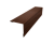 Планка завершающая 50х50 жалюзи Milan 0,45 Print Elite Choco Wood TwinColor (3м) Центр Кровли