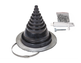 картинка Уплотнитель резиновый Vilpe Roofseal 1 комплект (12-90) для металлических кровель Центр Кровли