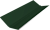 Планка ендовы нижней с компенсатором Grand Line 0,5 Satin Matt TX RAL 6020 хромовая зелень (3м) Центр Кровли