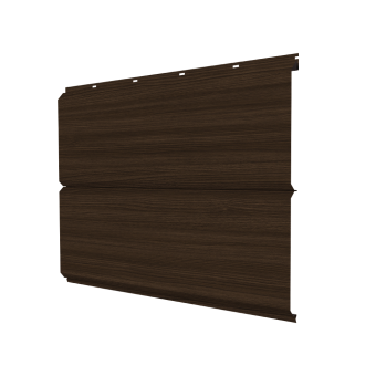 картинка ЭкоБрус new 0,45 Print Elite с пленкой Coffee Wood TwinColor Центр Кровли