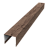 Стойка боковая крепежная для забора жалюзи Palermo 0,45 Print Premium Almond Wood Fresh (3м) Центр Кровли