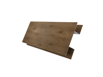 картинка Планка H-образная Экобрус 0,45 Print Premium с пленкой Pine Wood Fresh (3м) Центр Кровли