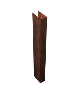 картинка Стойка Texas для калиток и ворот 0,45 Print Premium Cherry Wood Dark FTC (2м) Центр Кровли